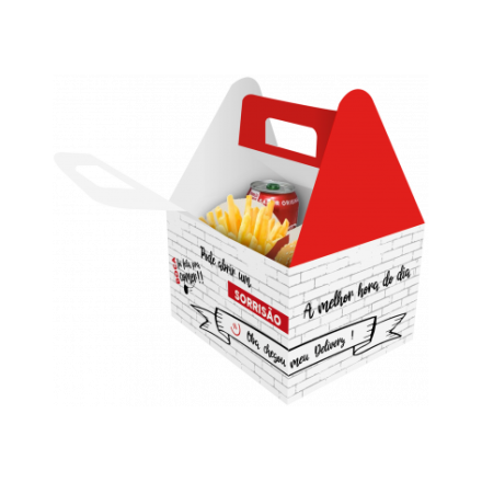 Embalagem Kit Delivery (pacote 100 pçs)